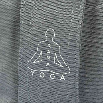 ramayoga Meditationskissen Yoga Starter-Set, Grau, Mit Buchweizenschalenfüllung