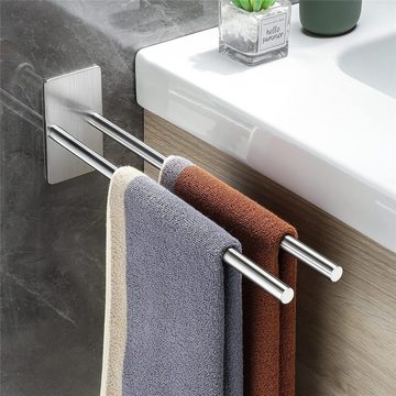 RefinedFlare Handtuchhalter Handtuchhalterarme Selbstklebender Handtuchhalter aus Edelstahl 304