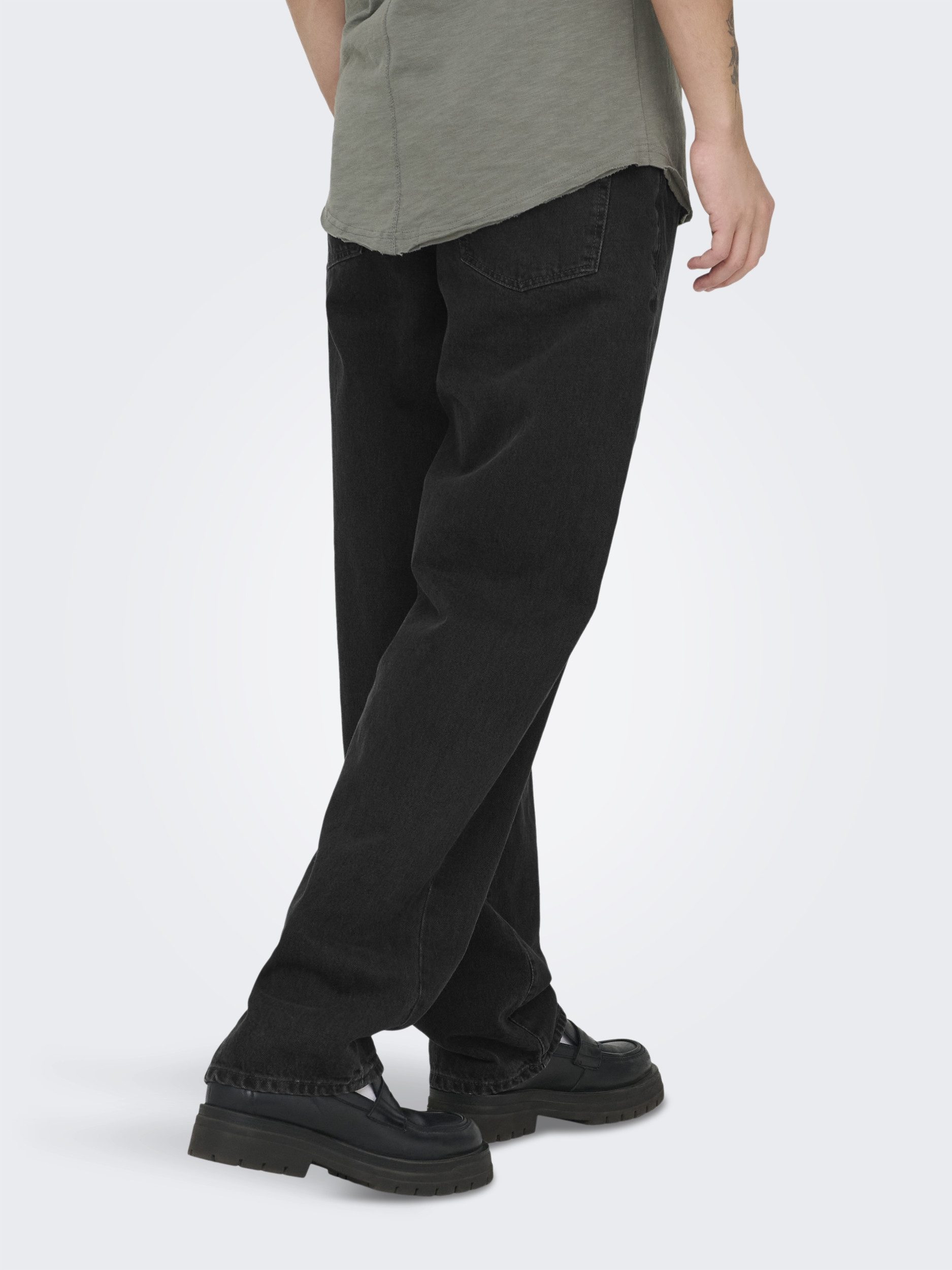 ONLY & SONS 5-Pocket-Jeans ONSFADE LOOSE WB 6778 TAI DNM NOOS