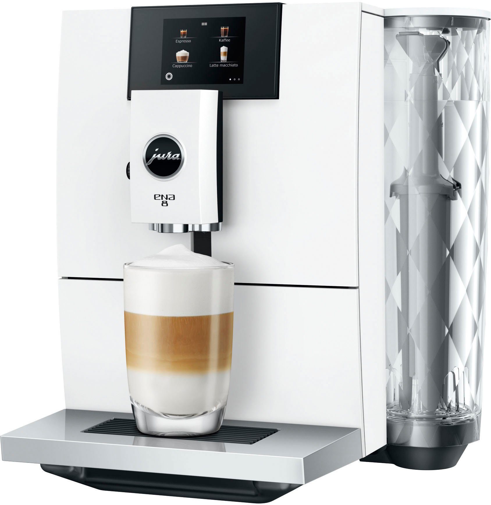 Full 8 15491 Nordic JURA White ENA (EC) Kaffeevollautomat