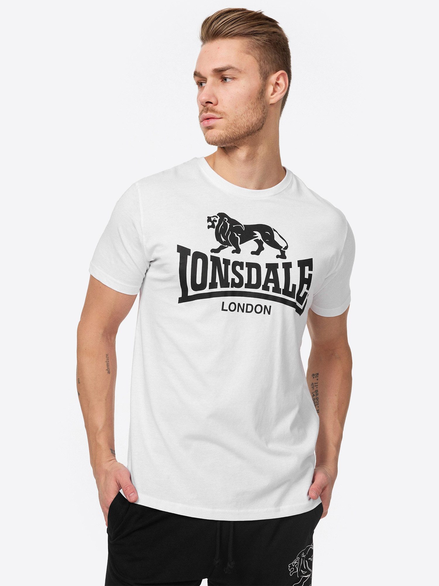 Lonsdale  T-Shirt T-shirt coupe classique  Logo günstig online kaufen