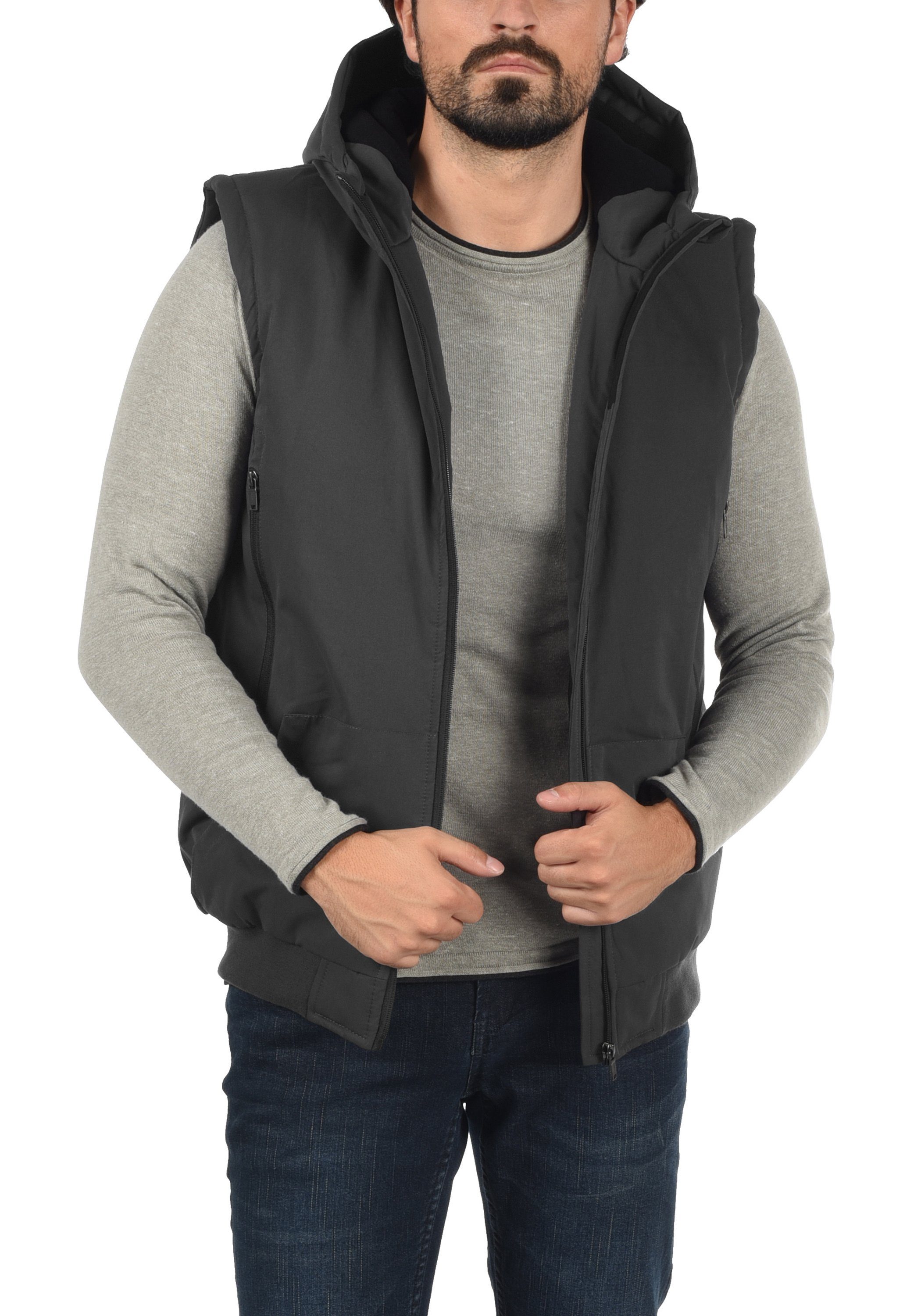 Blend Kurzweste BHElano Praktische Outdoor Weste mit Kapuze und Innentasche günstig online kaufen