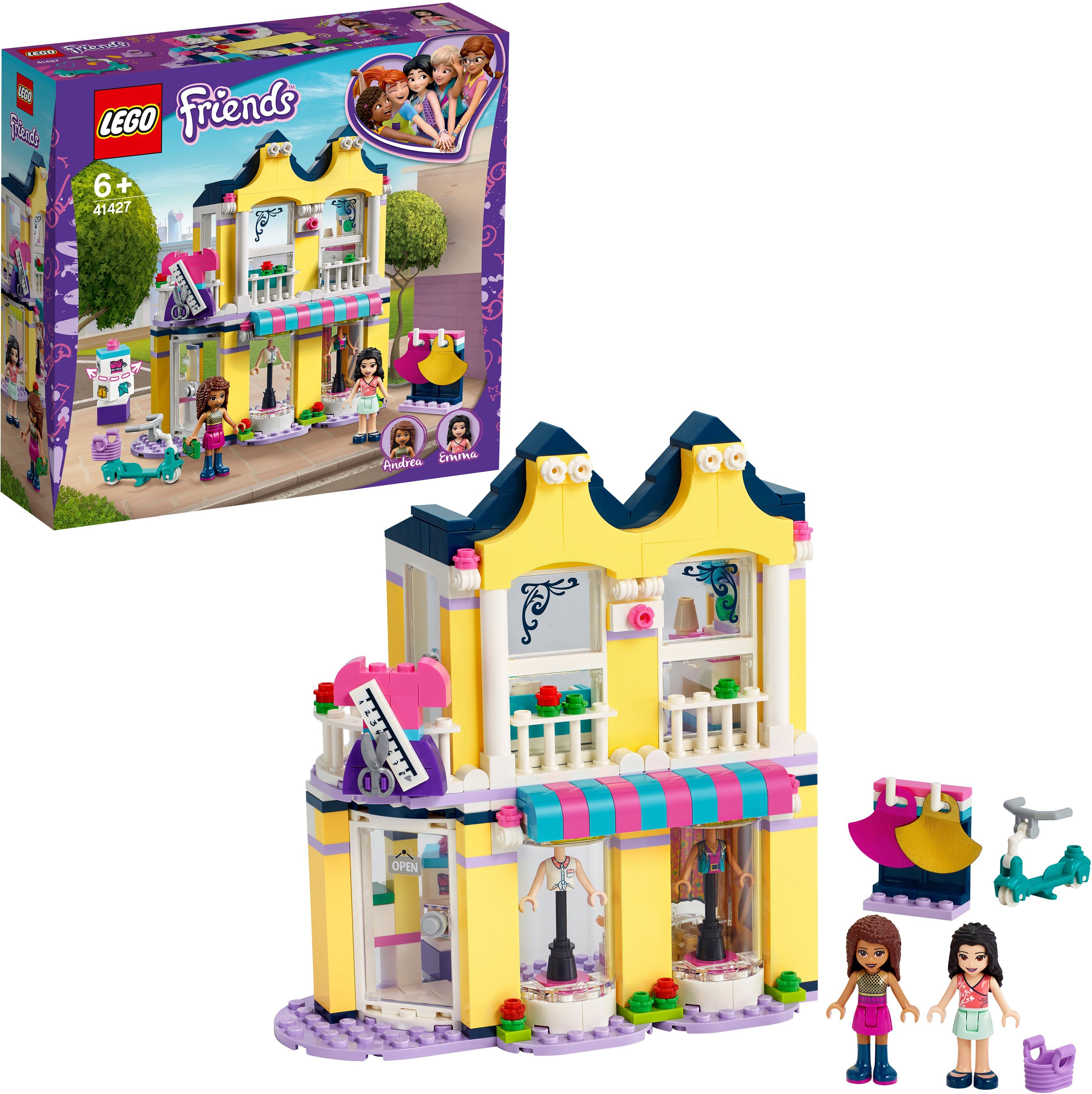 Image of LEGO 41427 Emmas Mode-Geschäft Bausatz, Mehrfarbig