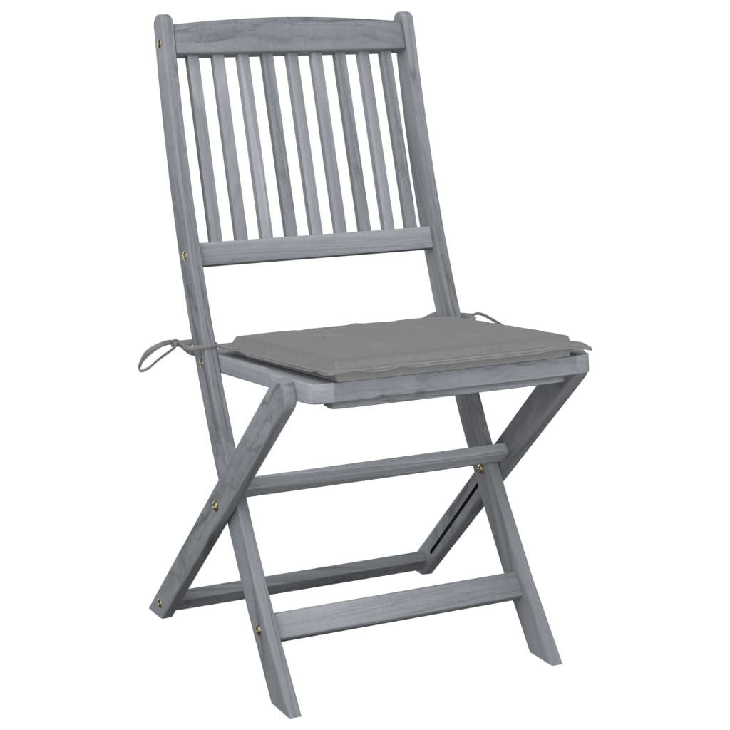 vidaXL Gartenstuhl Klappbare Gartenstühle 4 Stk. günstig online kaufen