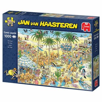 Jumbo Spiele Puzzle Jan van Haasteren - Oase 1000 Teile, 1000 Puzzleteile