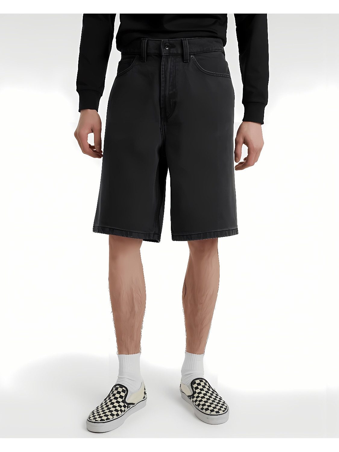 Vans Shorts Check-5 Baggy Denim Shorts