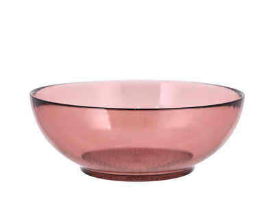 Bitz Schale Kusintha Salatschale pink 24 cm, Glas, (Salatschale)