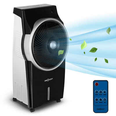 ONECONCEPT Ventilatorkombigerät Kingcool 4-in-1 Luftkühler, mit Wasserkühlung & Eis mobil Klimagerät ohne Abluftschlauch