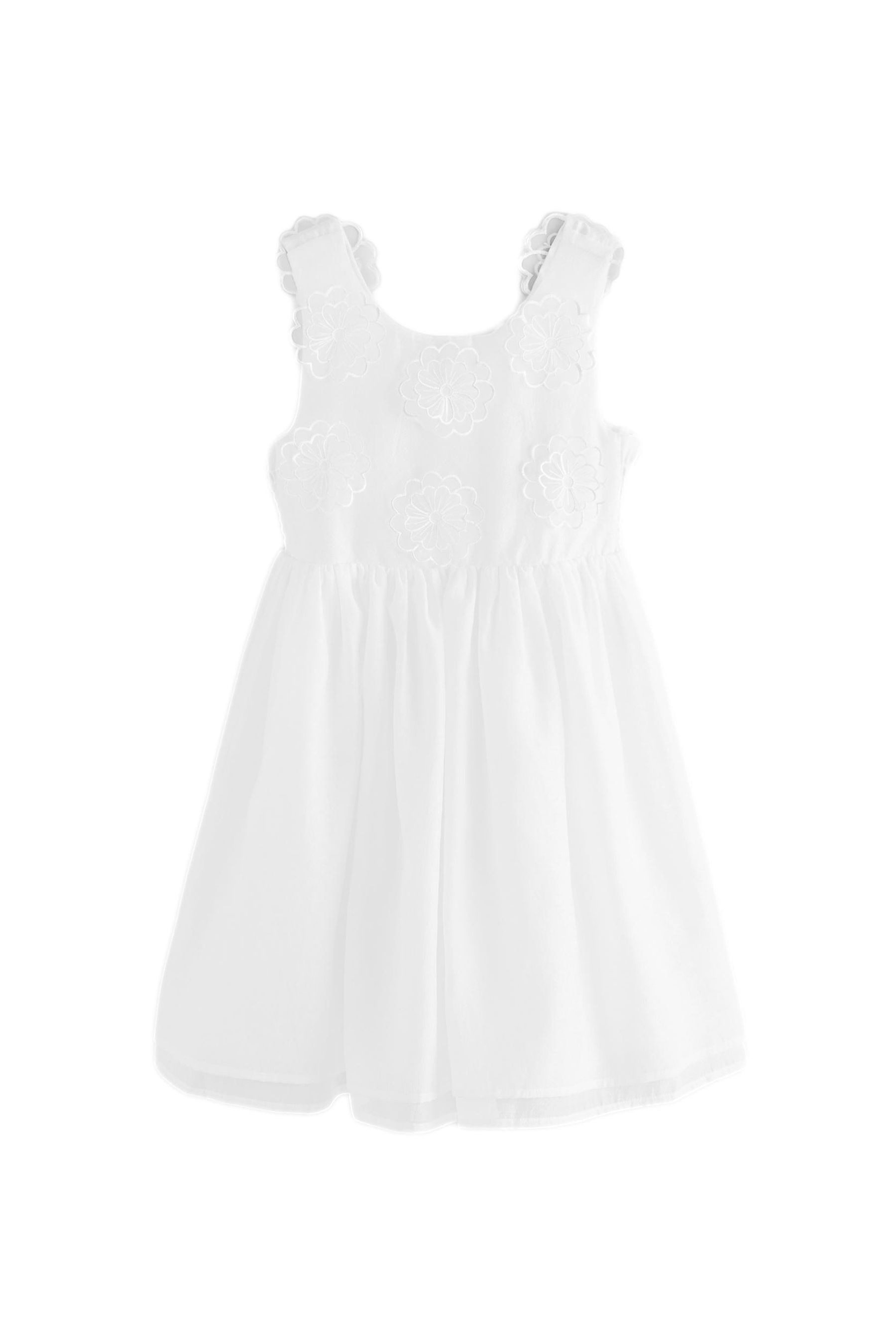 Sommerkleid Laura Ashley Organzakleid mit Blumen