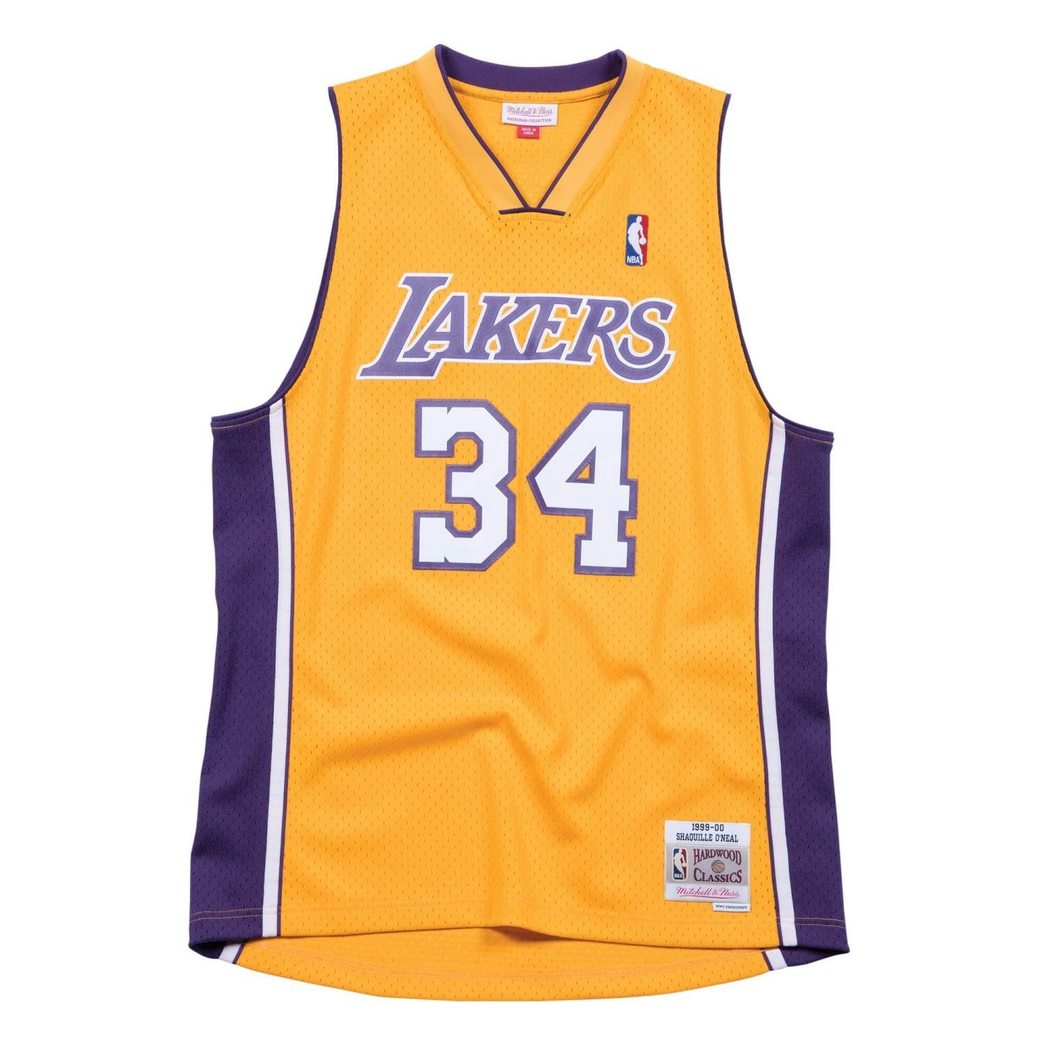 Mitchell & Ness Basketballtrikot Swingman Jersey LA Lakers 19992000 Shaquille O'Ne