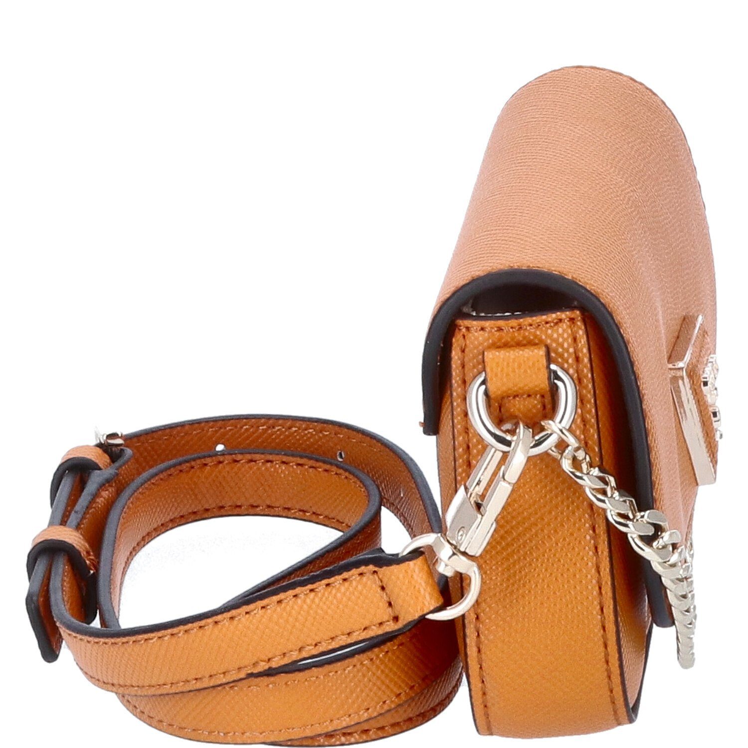 Guess Umhängetasche GUESS Damen Umhängetasche Mini Brynlee pumpkin (1, 1-tlg., 1)