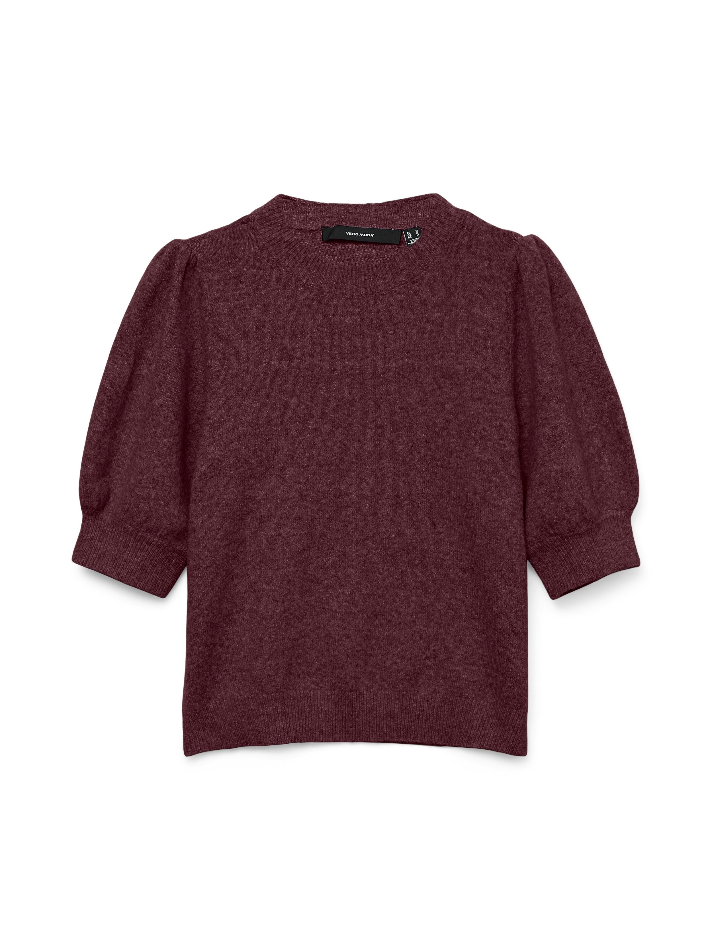 Vero Moda Kurzarmpullover VMDOFFY 2/4 O-NECK günstig online kaufen