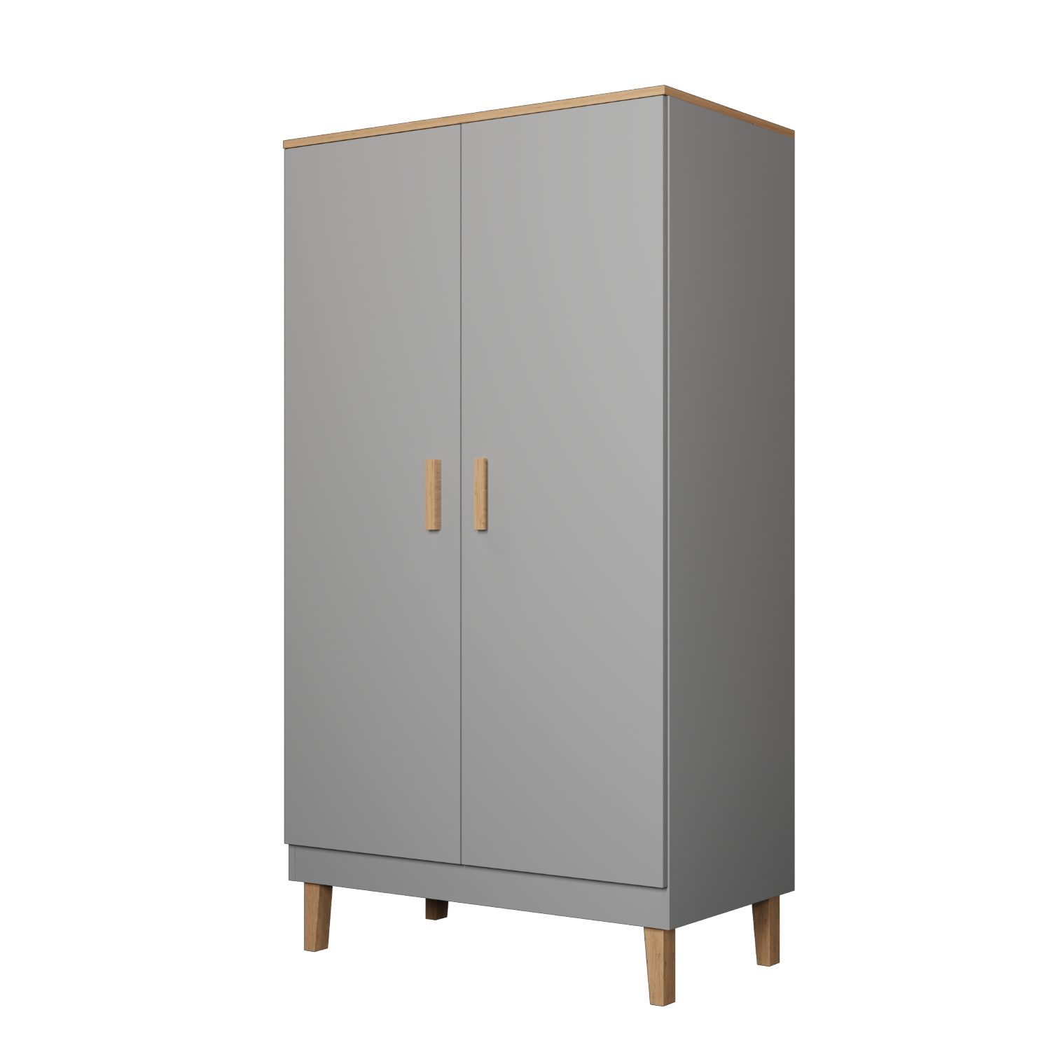 Raumhirsch Furniture Kleiderschrank Drehtürenschrank Kleiderschrank Schrank Denver