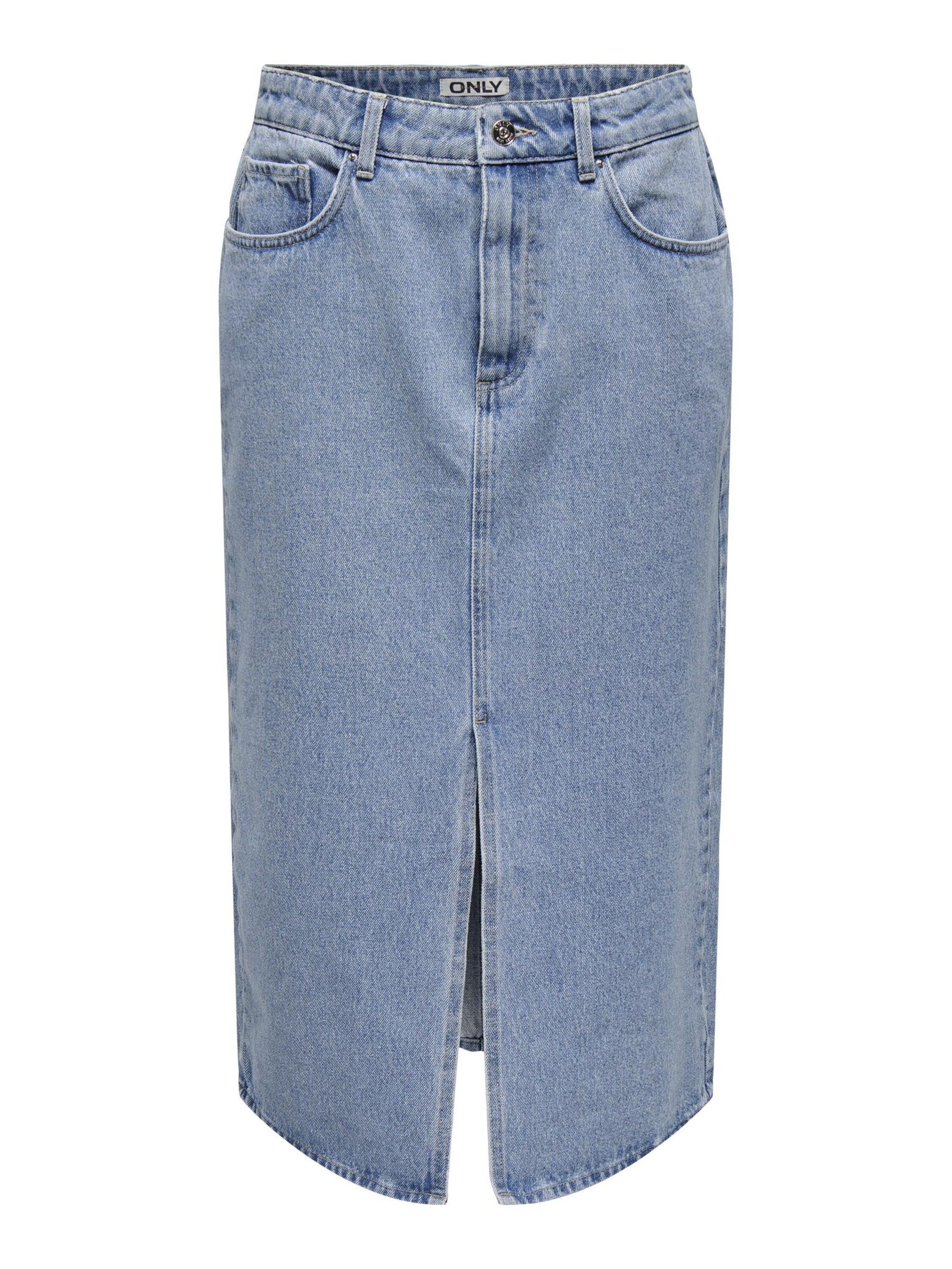 ONLY A-Linien-Rock ONLBianca (1-tlg) Plain/ohne Details günstig online kaufen