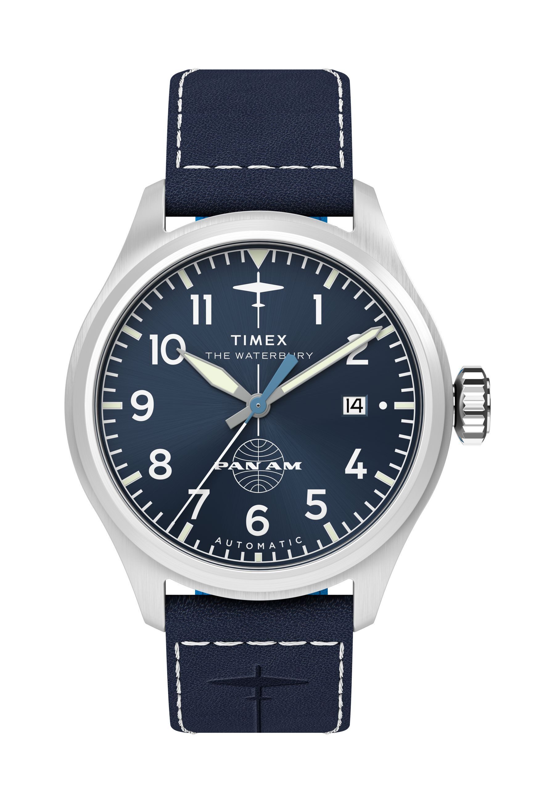 Timex Quarzuhr Timex x Pan Am® Waterbury Ace Chronograph, (1-tlg), Mechanical Automatic