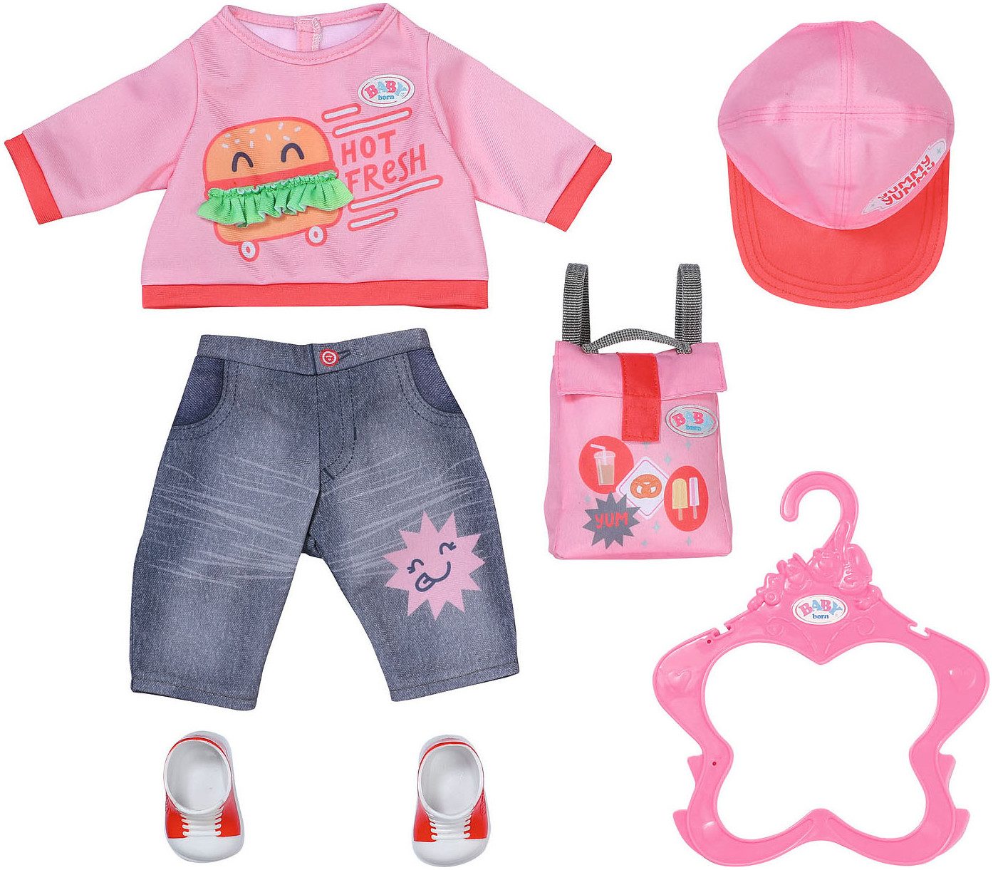 Baby Born Puppenkleidung Snack Shop Outfit, 43cm günstig online kaufen
