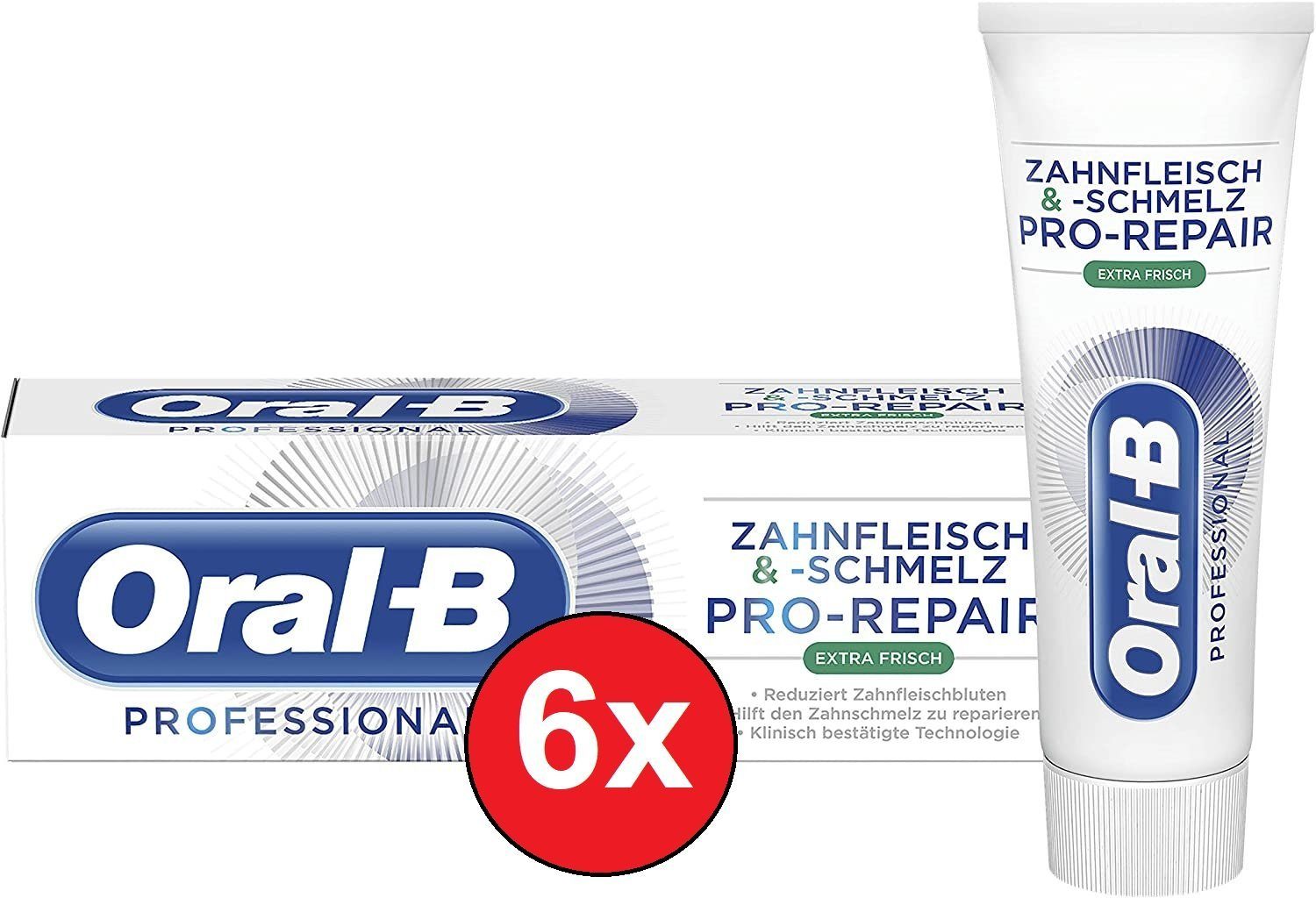Oral-B Zahnpasta Pro Repair 6x75ml, (6-St)