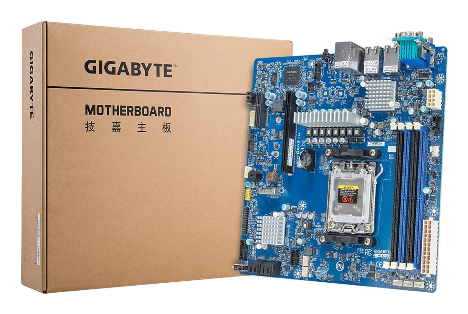 Gigabyte MC13-LE1 - 1.X - Motherboard - micro ATX - Socket AM5 - AMD B650E C... Mainboard