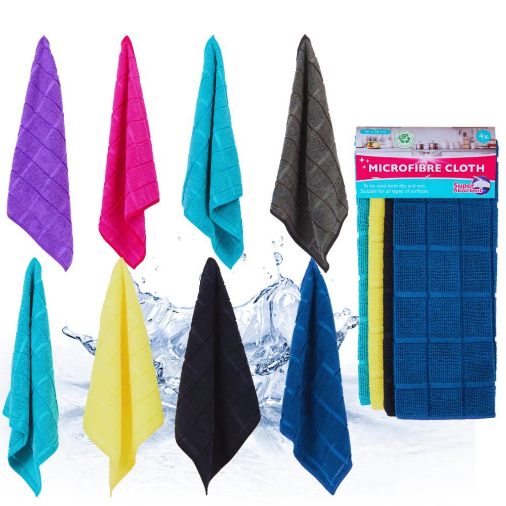 ZD Trading Haushaltshobel Spühltuch Tuch Allzwecktuch Universaltuch Microfaser Nass & trocken