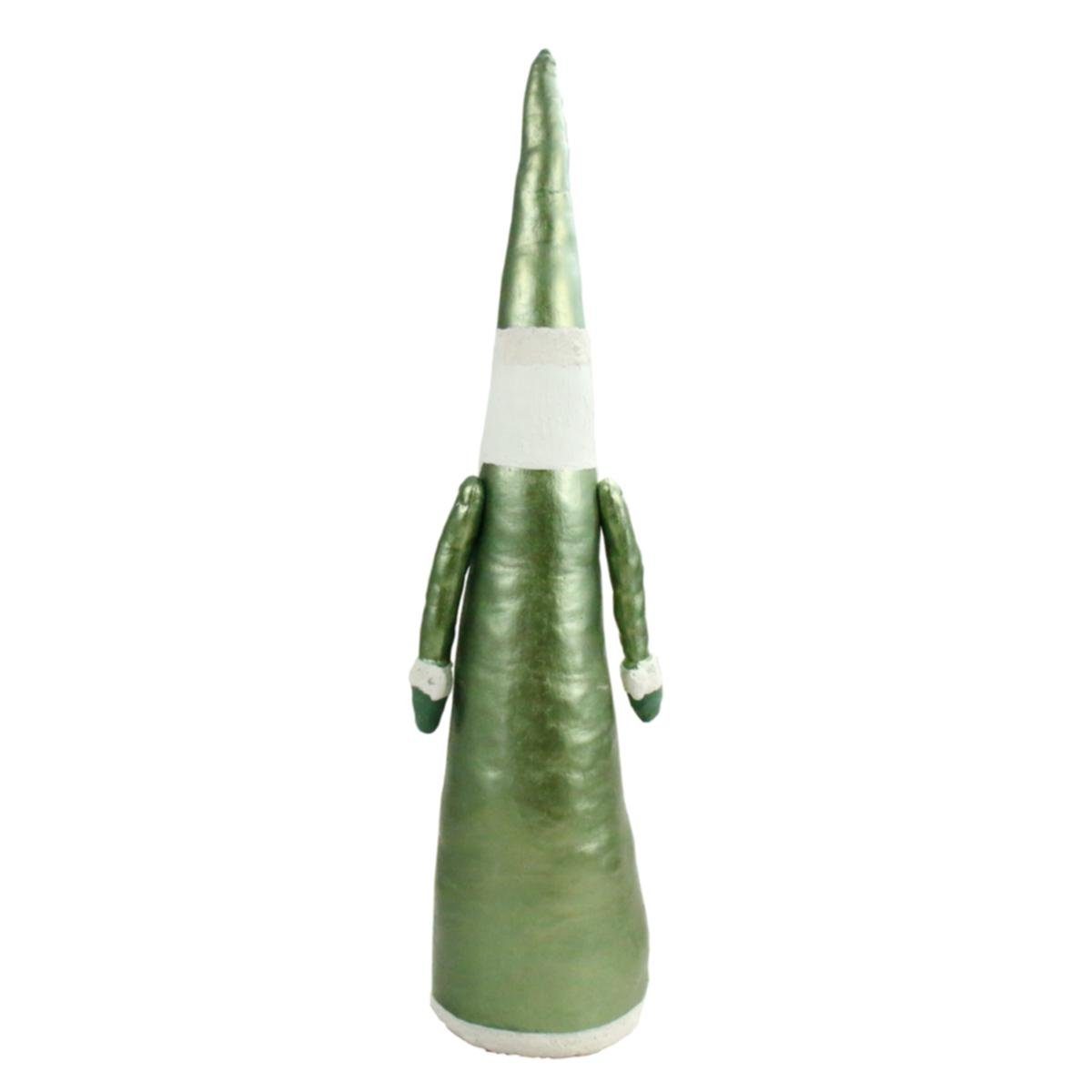 NIC DYSENS Weihnachtsmann nic duysens Nikolaus mint metallic H ca 60 cm (Stück)