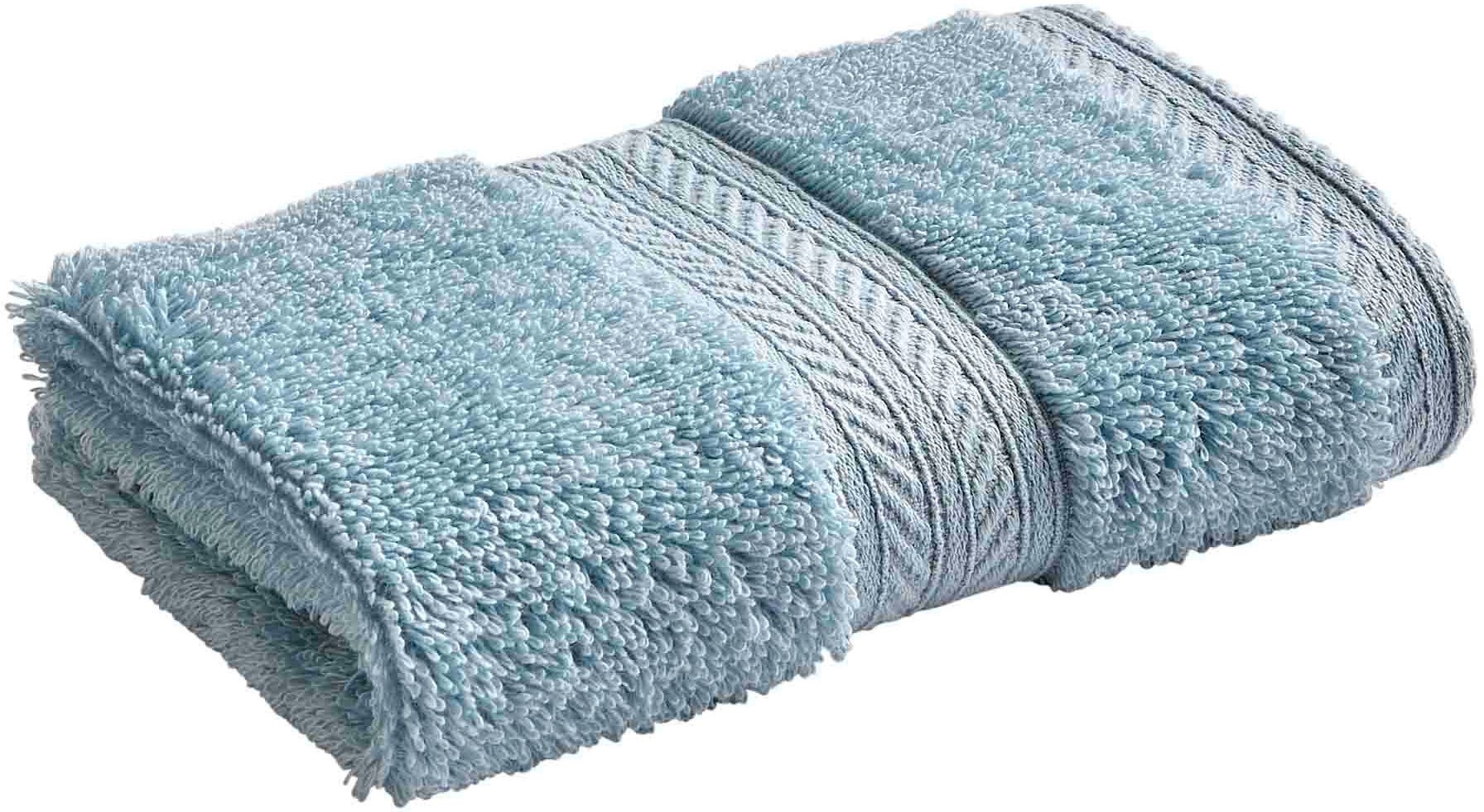 Christy Waschlappen RENAISSANCE, (Set, 6-St), Premium-Waschlappen in Luxusqualität, 675g/m², 33x33cm, 6er Set