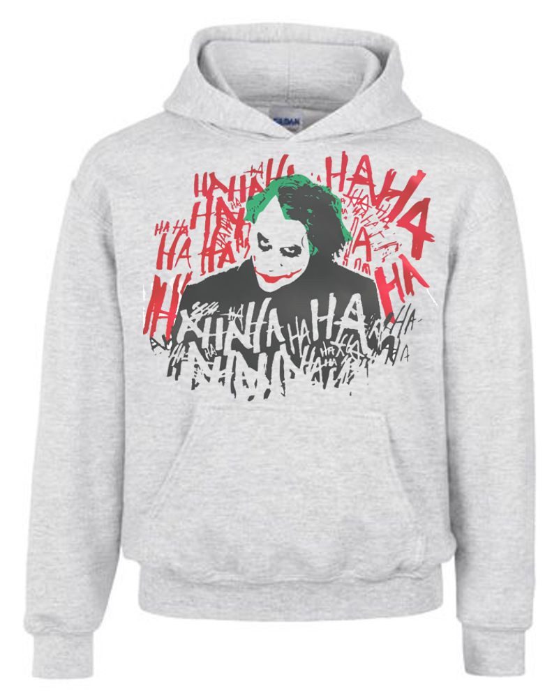 Hoodie BATMAN hahahaha Hoodie Sweatshirt mit Kapuze
