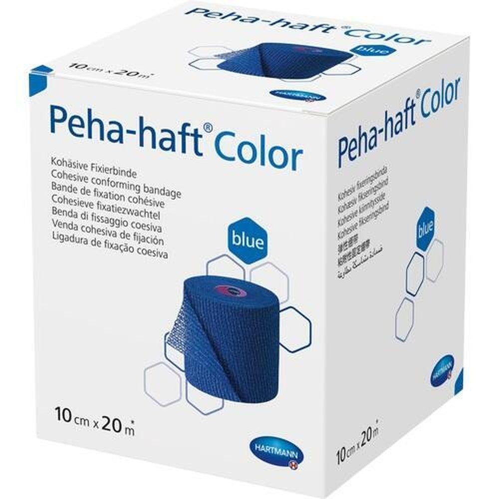 Peha-haft Bandage PEHA-HAFT Color Fixierb.latexfrei 10 cmx20 m blau 1St