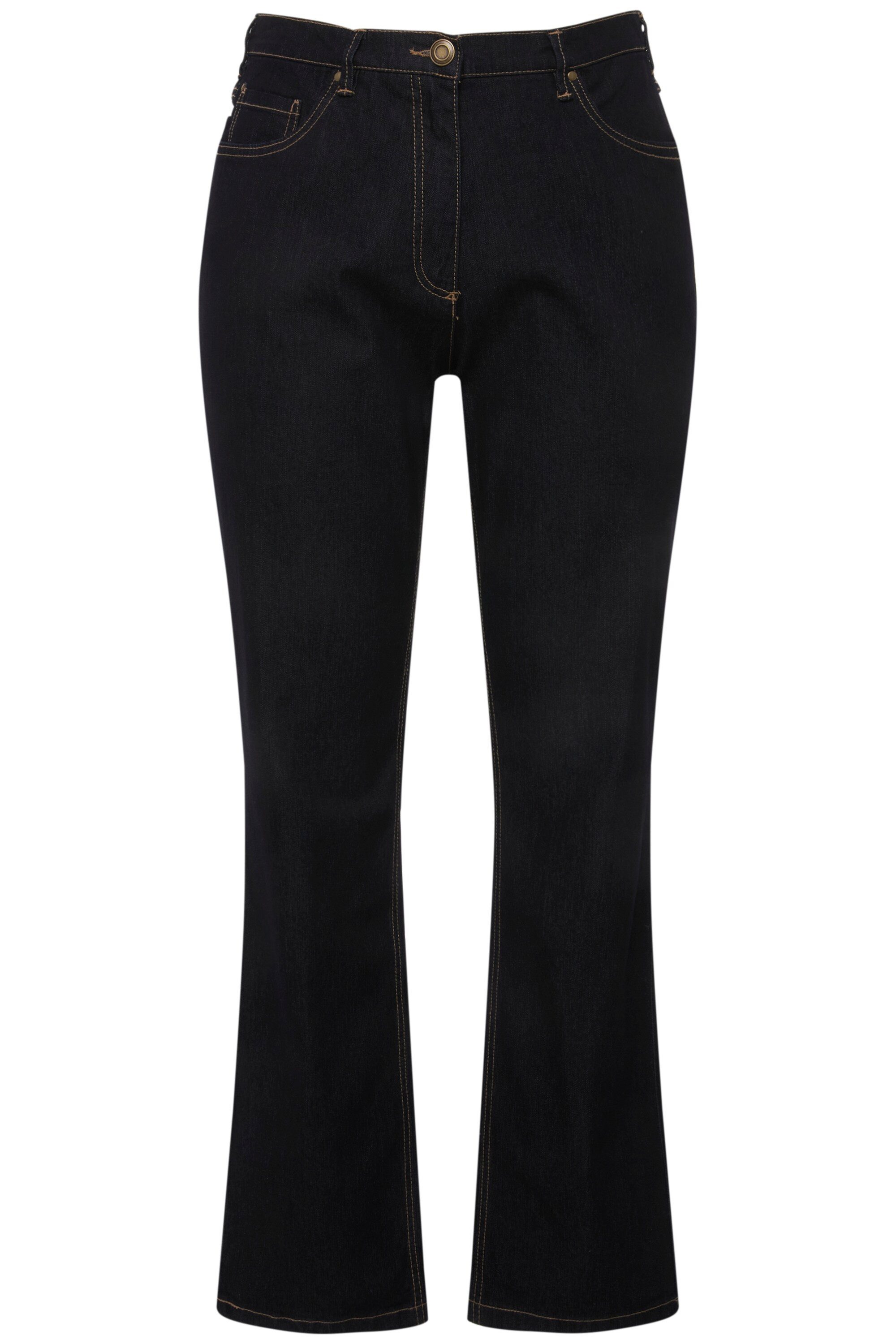 Ulla Popken Funktionshose bis 64 Jeans Hose Stretchhose Denim 5-Pocket-Form günstig online kaufen