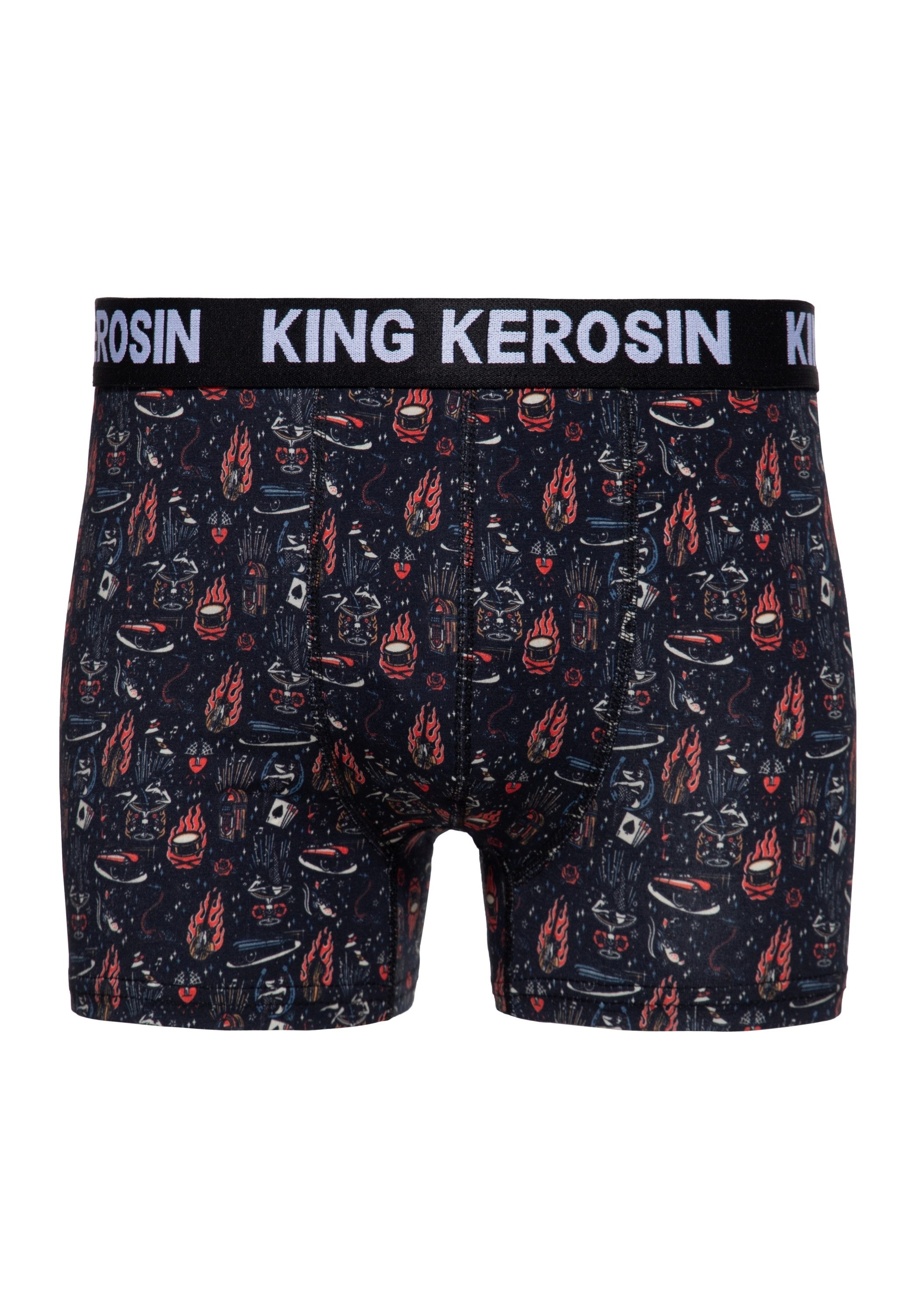 KingKerosin Boxershorts Rock 'n' Roll
