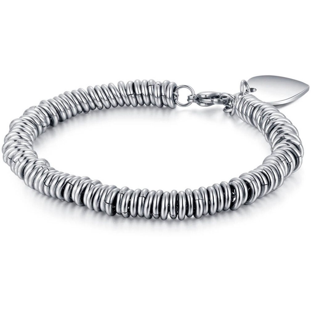 s'agapo Armband Steel bracelet Happy SHAC12