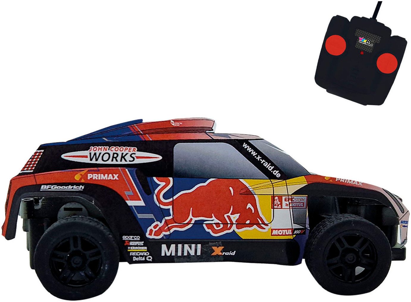 RC-Buggy Mini Cooper JCW X-Raid Red Bull