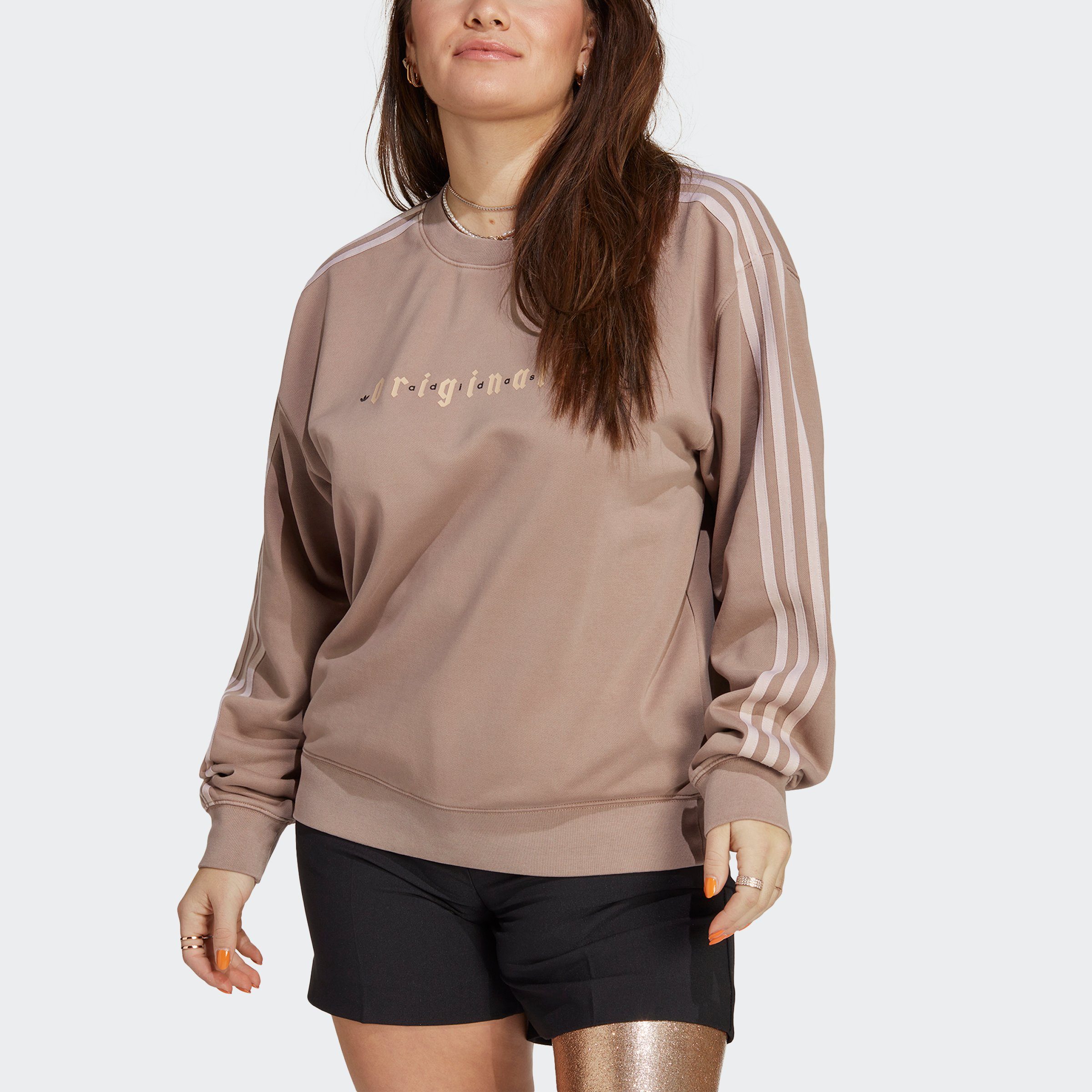 adidas Originals Kapuzensweatshirt Chalky Brown ORIGINALS