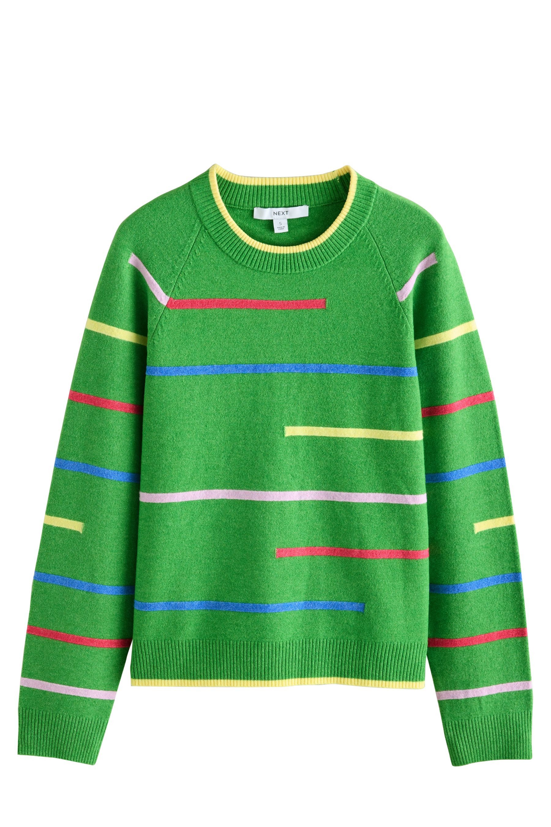 Rundhalspullover Langärmeliger, superweicher Pullover mit Rundhals