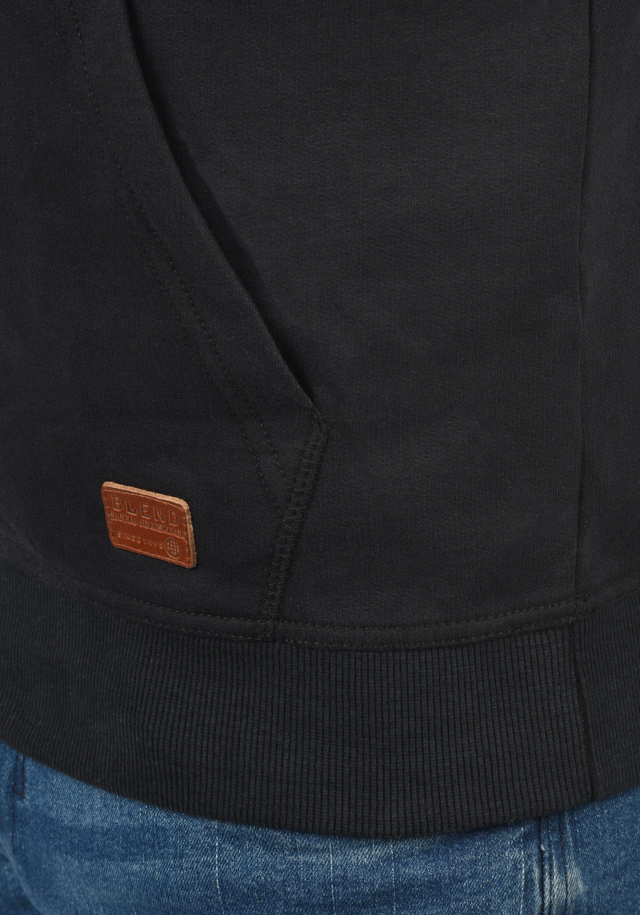 Blend Kapuzenpullover BHSales Kapuzensweatshirt mit Cross-Over Kragen