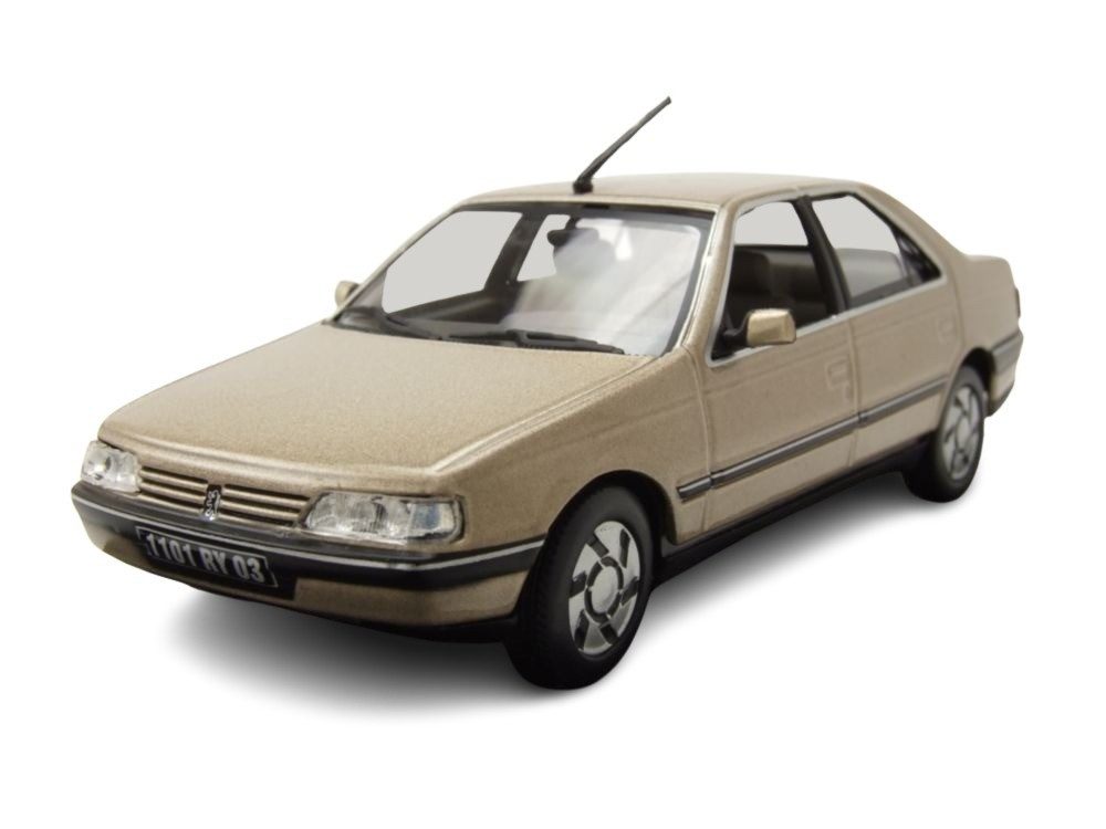Modellauto Peugeot 405 SRi 1991 beige metallic