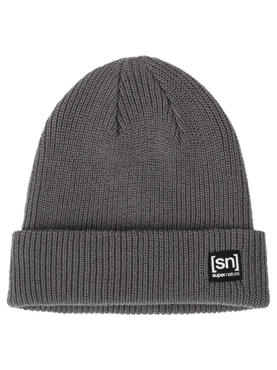 SUPER.NATURAL Beanie Wintermütze Merino Basic (Merinowolle, idealer Wärmesc günstig online kaufen