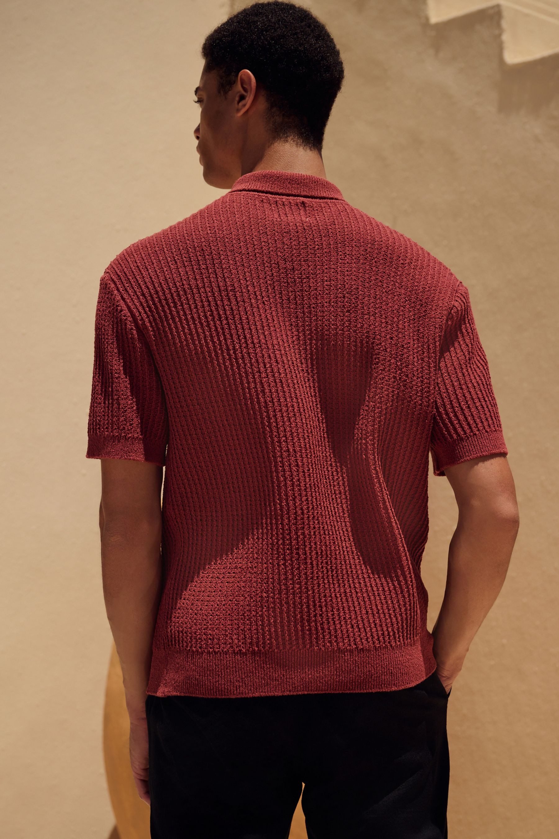 Next Poloshirt Kurzärmeliges Polohemd Regular Fit günstig online kaufen