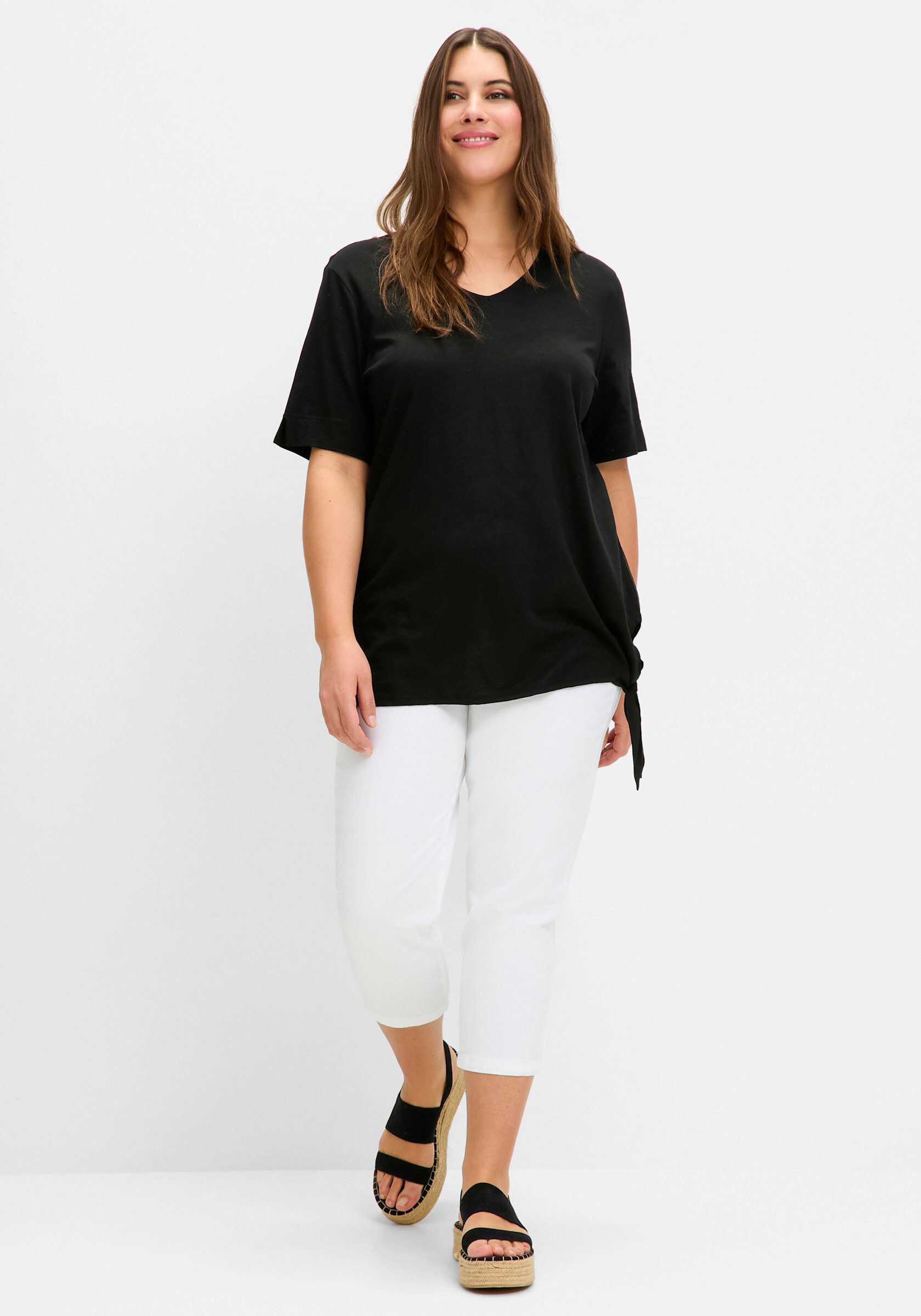 Sheego T-Shirt "T-Shirt", (1 tlg.) günstig online kaufen