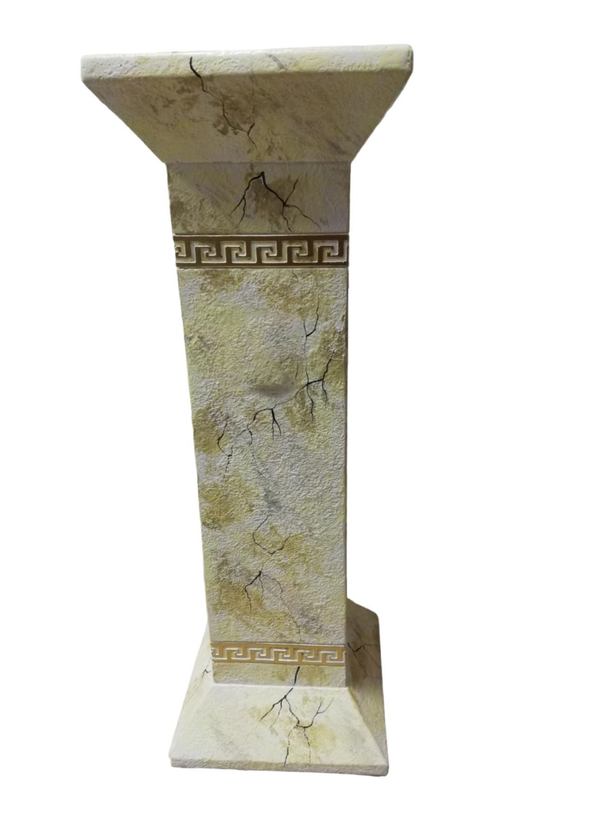 Xlmoebel Dekosäule Antike Designfigur mit detailreichen Verzierungen in elegantem Stil (Skulptur 1043), Hergestellt in Europa