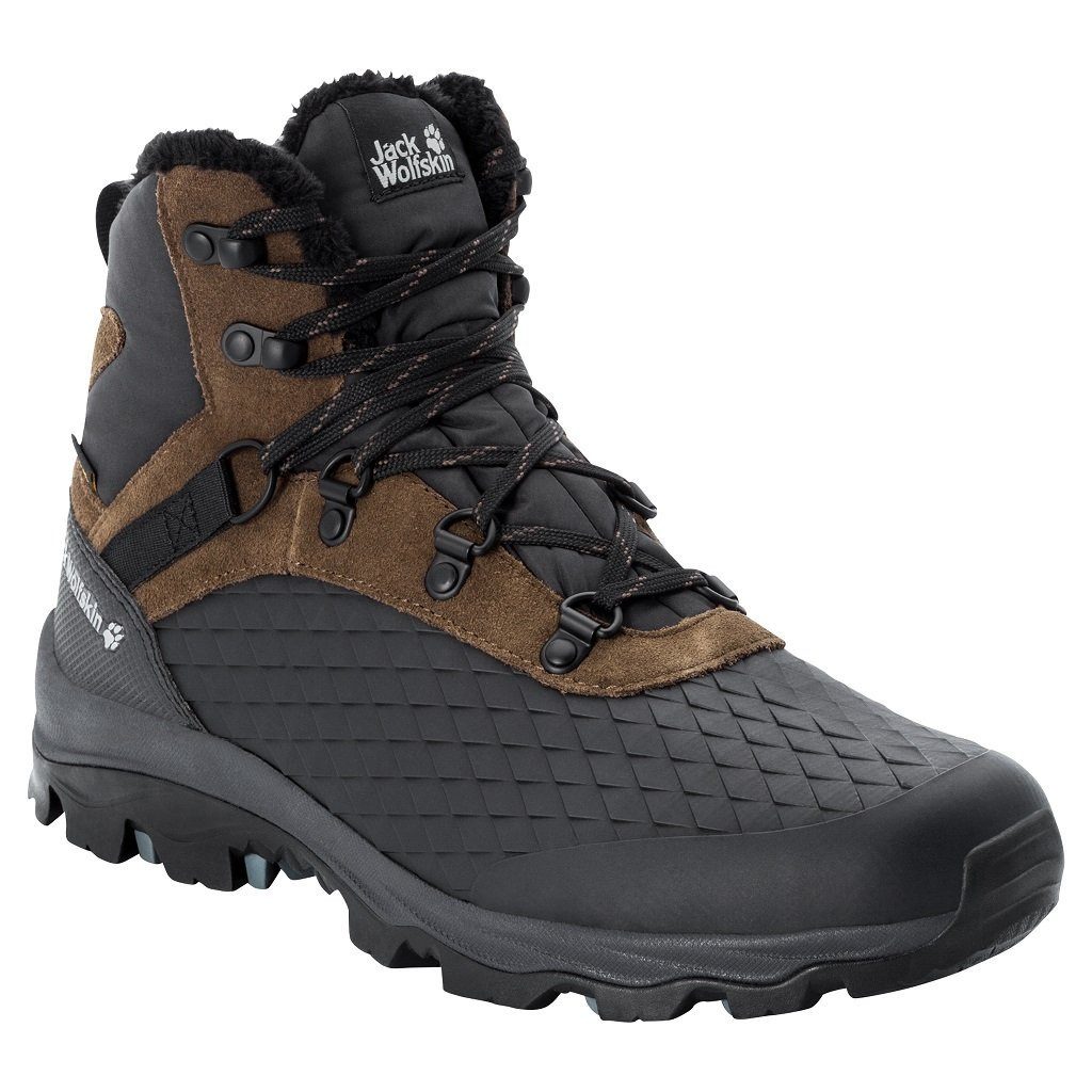 Jack Wolfskin Winterstiefel Snowcrawler MID Texapore/wasserdicht braun Herren Wanderschuh