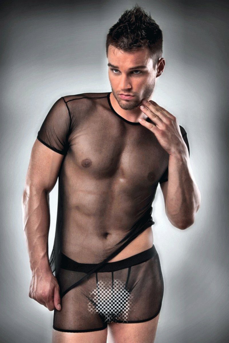 L/XL - schwarz Erotik-Harness, Passion in Menswear