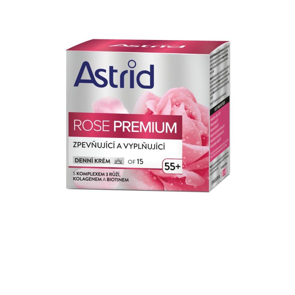 Astrid Tagescreme Straffende und füllende Tagescreme OF 15 Rose Premium 50 ml