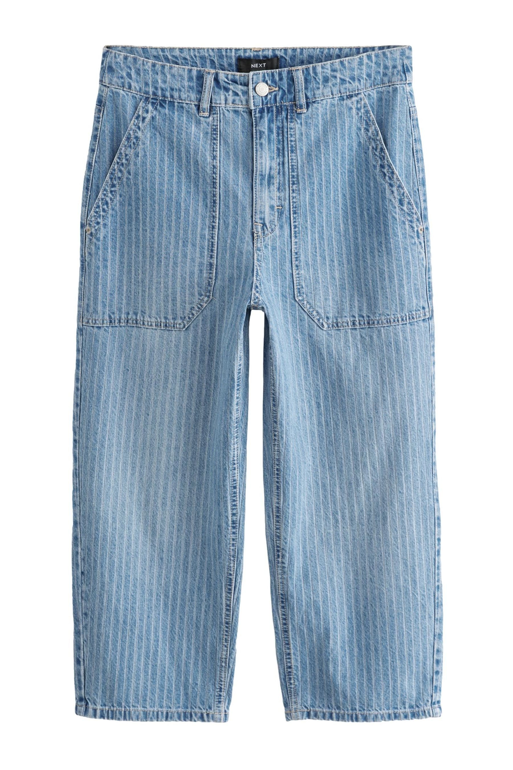 Next Caprijeans Cropped-Jeans mit weitem Bein günstig online kaufen
