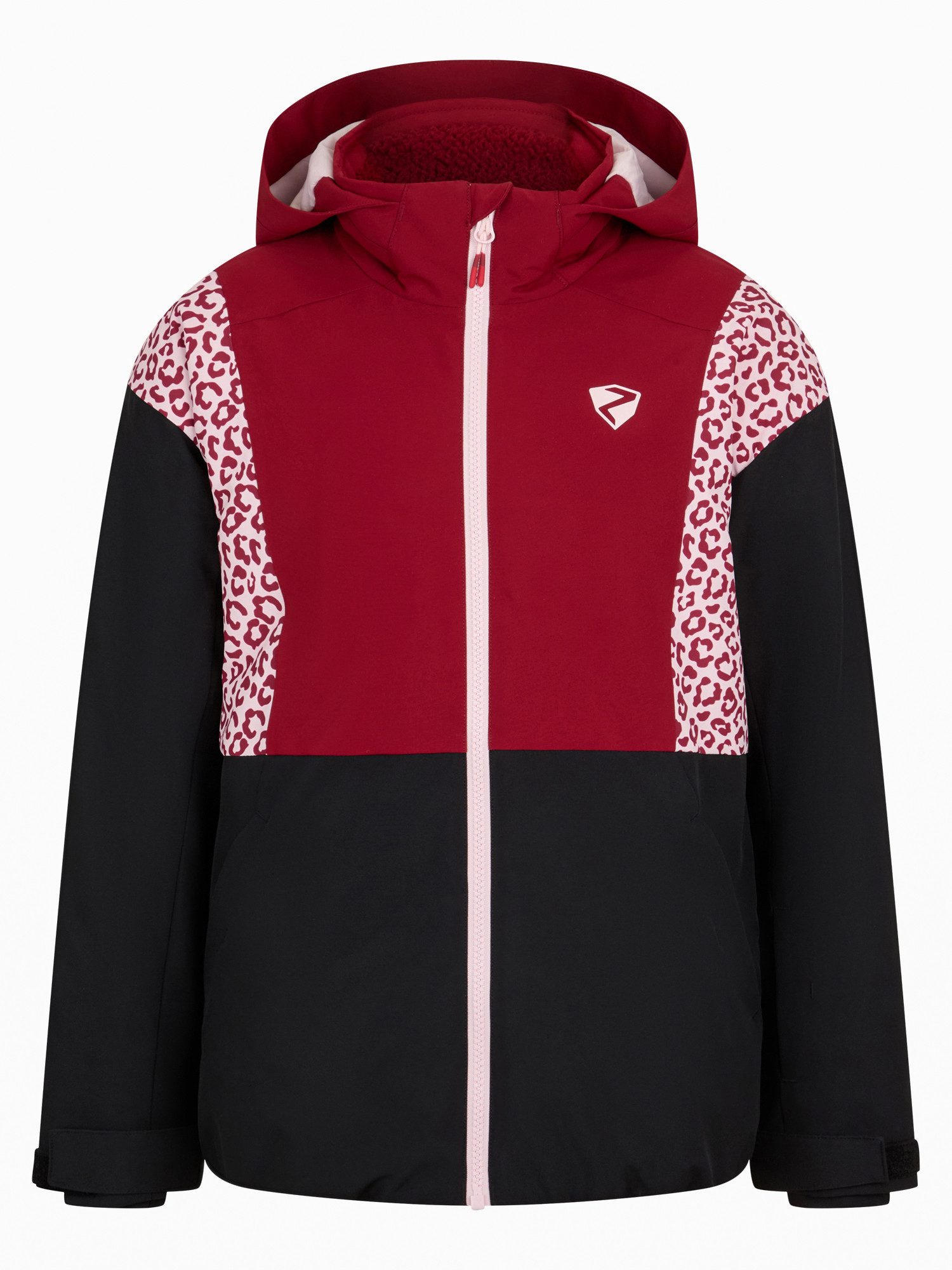 Ziener Skijacke ABBE-Z AQUASHIELD® JUNIOR wasser- u. winddicht, atmungsaktiv, warm, reflektierende Elemente