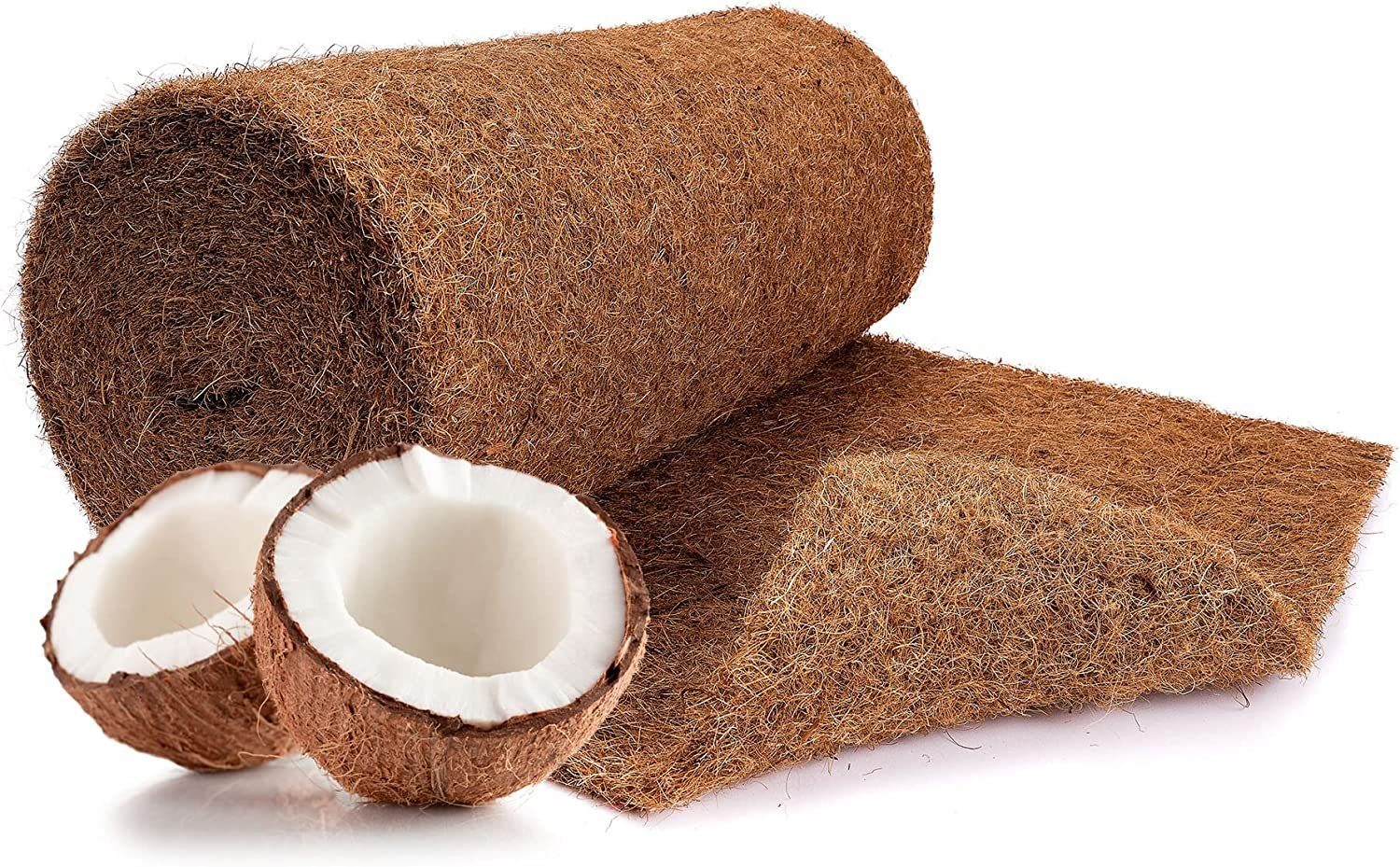 Nagerteppich.de Kokosmatte Kokosmatte, Winterschutz und Kälteschutz für Pflanzen, Baumschutz