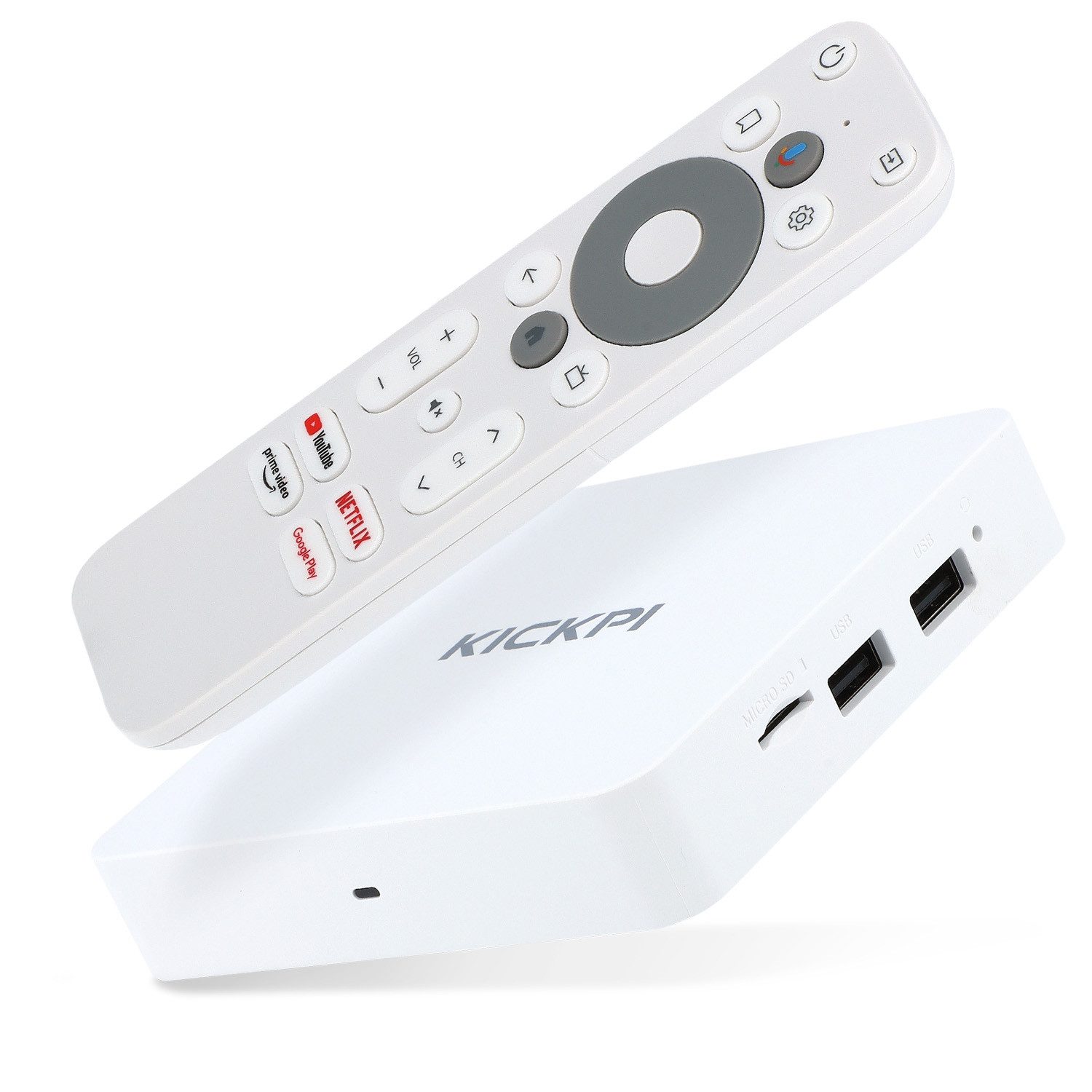 Zehnder Streaming-Box KP-1, IPTV, Android 11, 4K, UHD, Netflix, Prime Video, YouTube, Google Play,WiFi WLAN
