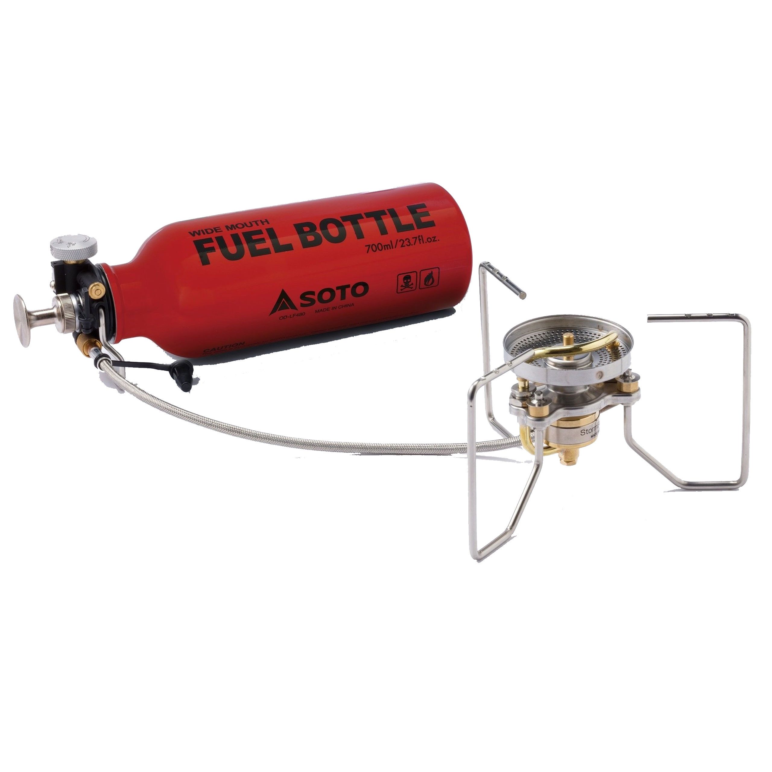 Gaskocher SOTO StormBreaker - Kocherset für Gas und Benzin