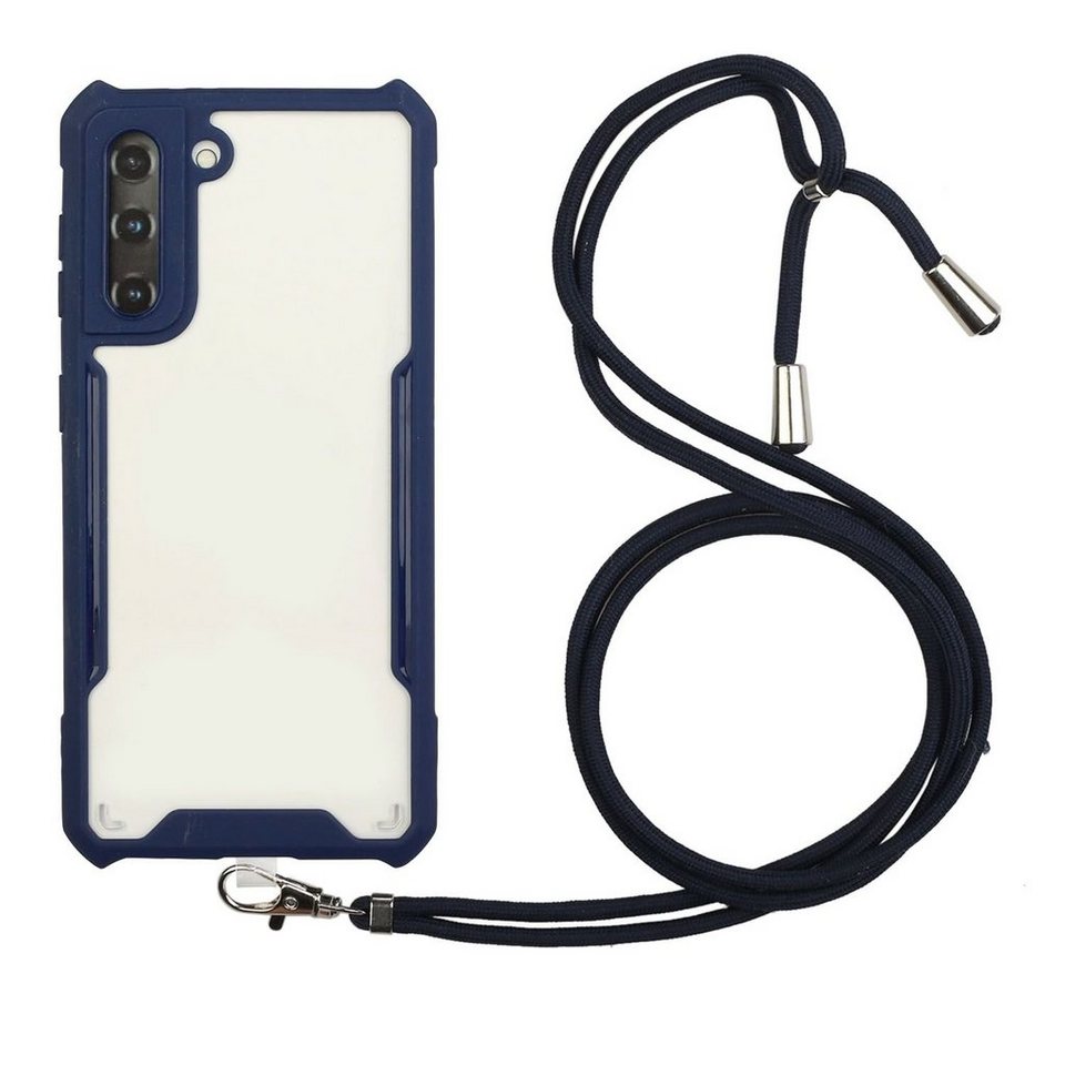 König Design Handyhülle, Samsung Galaxy S21 Plus Handykette Handyhülle Umhängetasche Blau online König Design Handyhülle, Samsung Galaxy S21 Plus Handykette Handyhülle Umhängetasche Blau online