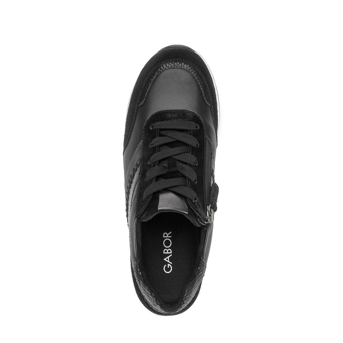 Gabor Gabor 6031.01.002, Sneaker, Schwarz, Damen Sneaker