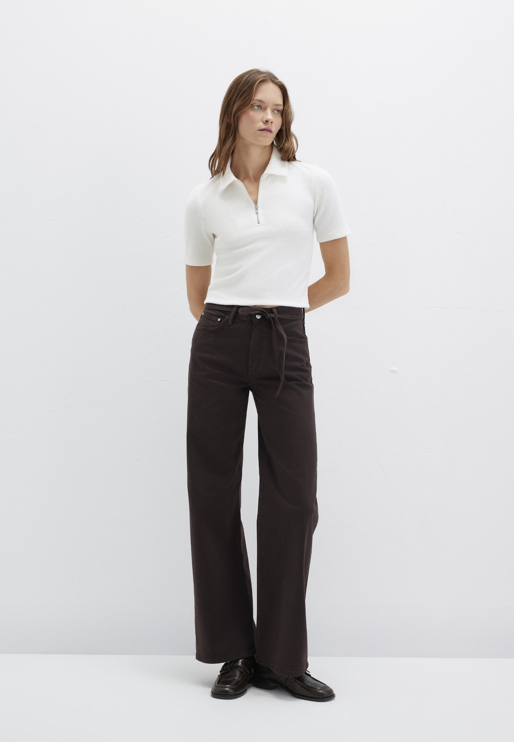 Mavi Poloshirt HALF ZIP FASHION JERSEY Top kurzarm günstig online kaufen